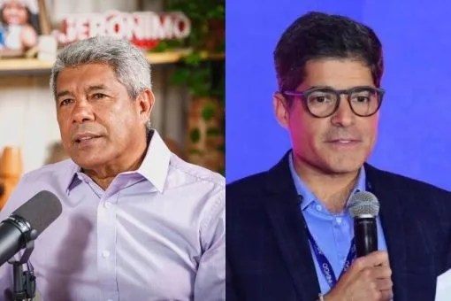 Pesquisa aponta Jerônimo com 52,51% e ACM Neto com 35,65% no primeiro turno