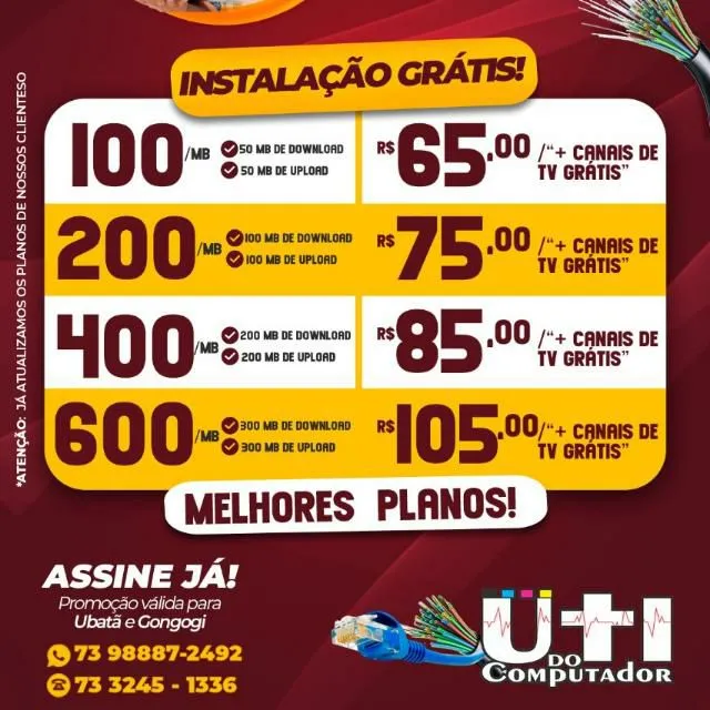 AU Net internet de qualidade