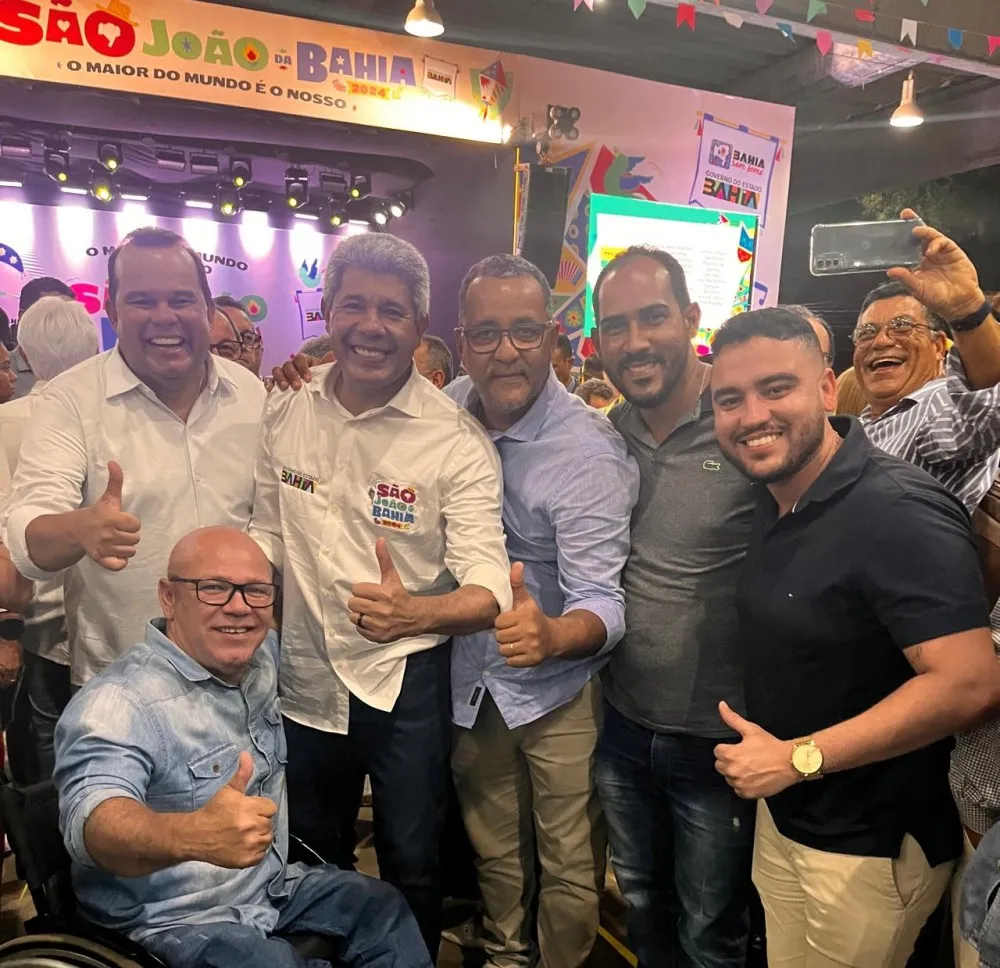 Ibirapitanga: Junilson participa de lançamento do São João da Bahia ao lado do governador