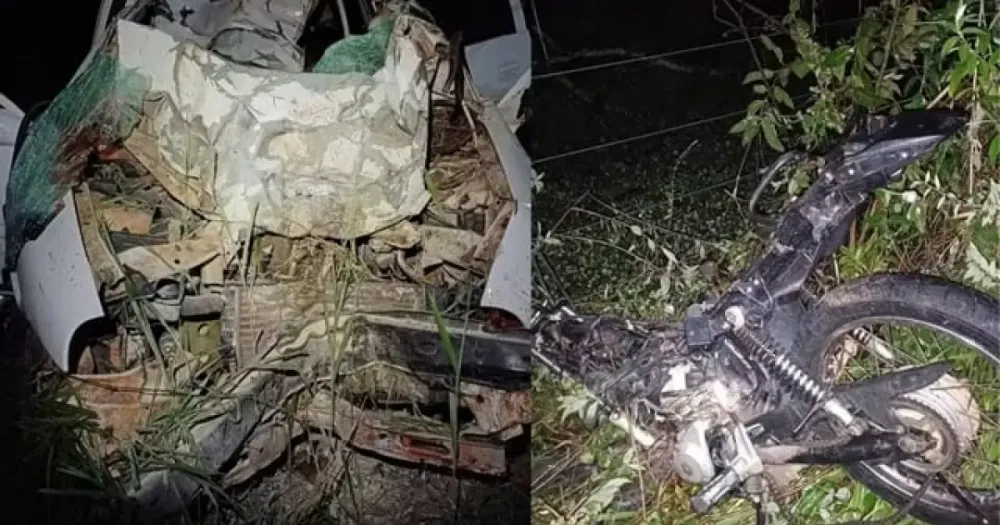 Vereador morre em grave acidente entre carro e moto no extremo sul da Bahia