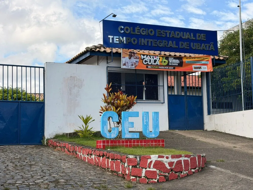 Ubatã: Matrícula para rede estadual começa nesta segunda-feira