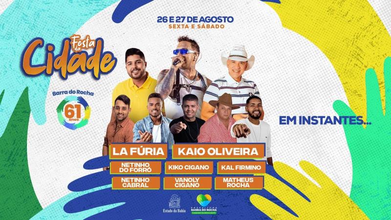 2ª noite em comemoração aos 61 anos de emancipação política do município.