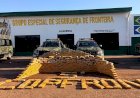 Três Suspeitos São Detidos com 364 kg de Drogas em Pontes e Lacerda Após Capotamento