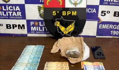 Polícia Militar Prende Homem por Tráfico de Drogas em Bar no Jardim Liberdade, Rondonópolis