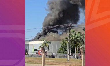 Incêndio de Grandes Proporções Devasta Almoxarifado e Biblioteca do IFMT em Alta Floresta