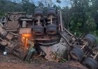 Paciente morre após ambulância colidir com carreta na BR-070, em General Carneiro
