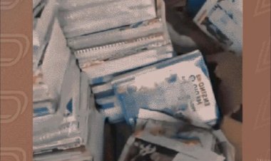 Apostilas e livros escolares são encontrados em aterro sanitário de Água Boa