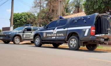Polícia Civil cumpre 13 mandados contra facção criminosa envolvida com tráfico em Água Boa e região