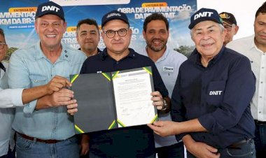 Senador Carlos Fávaro acompanha ministro em entrega histórica na BR-158