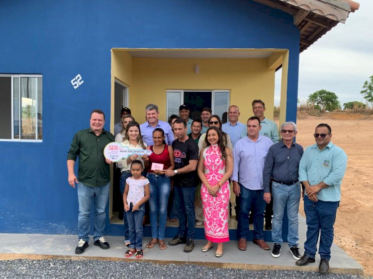 Novo São Joaquim entrega mais nove novas casas populares e amplia ações sociais em parceria com o Governo do Estado