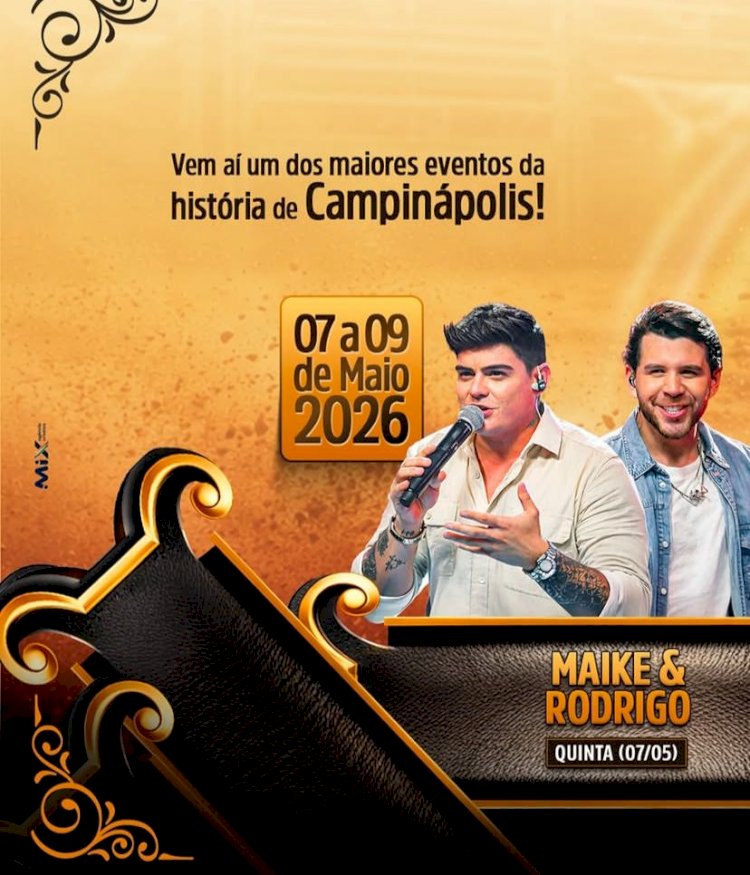 Expocamp 2026 começa nesta quinta-feira com rodeio, shows e programação especial em Campinápolis