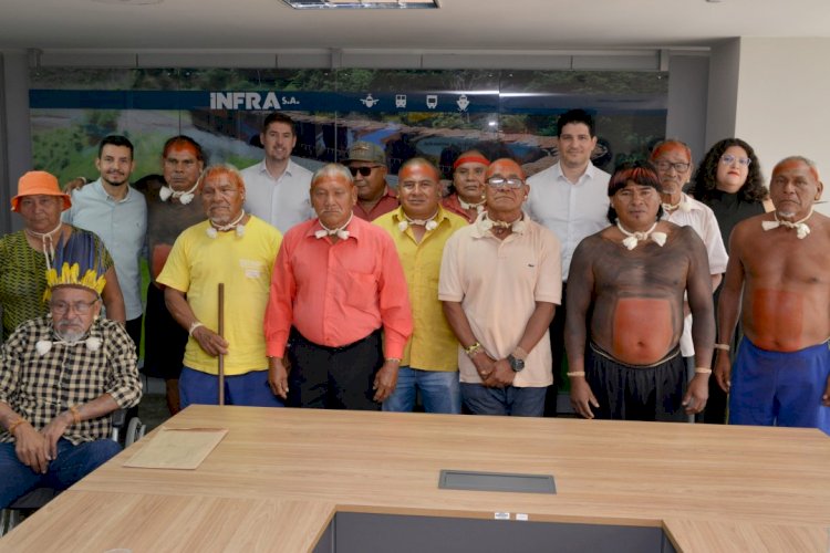 Obras da FICO: Infra S.A. dialoga com lideranças Xavante da T.I. Parabubure