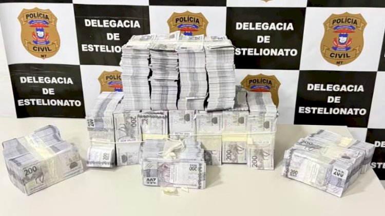 Empresário de Água Boa cai em golpe milionário e entrega R$ 400 mil; Polícia Civil incinera notas falsas em Cuiabá